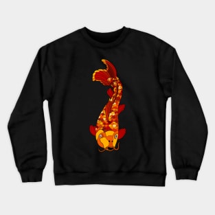 Red and Yellow Koi Fish Crewneck Sweatshirt